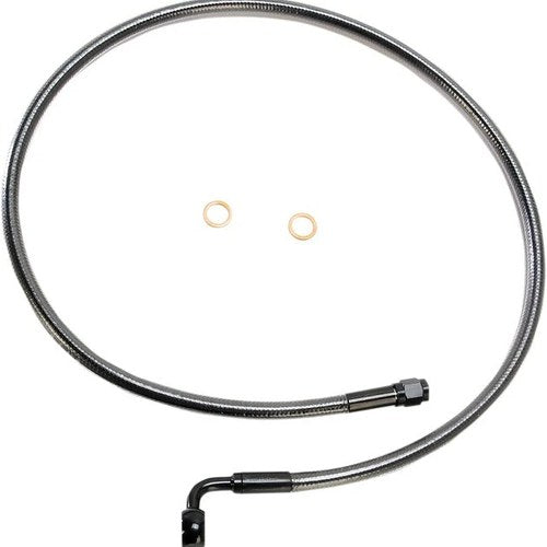 Magnum Black Pearl Designer ABS Upper Brake Line 34" #AS47234 Harley Davidson