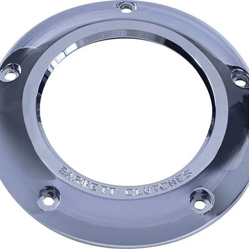 Barnett Clear Derby Cover Chrome #343-30-43018 Harley Davidson Softail
