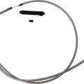 Barnett Stainless Braided Clutch Cable +8" #102-30-10062-8 Harley Davidson