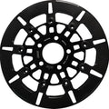 Sbs 9-Spoke Brake Rotor Design C Rear Black 7145C-B Harley Davidson Dyna/Softail