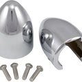 Baron Axle Nut Covers Chrome #BA-7800U for Yamaha/Kawasaki/Suzuki/Honda