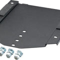 Moose Adventure Bike Rack Mounting Plate 8" x 6" Black