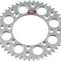 Renthal 428 Ultralight Aluminum Rear Sprocket 47T Silver #121U-428-47GPSI