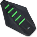 Moose Ribbed Seat Cover Black/Green fits Kawasaki KX250F 2017