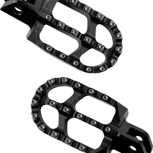 Moose Passenger Footpegs Black #276739 Harley Davidson