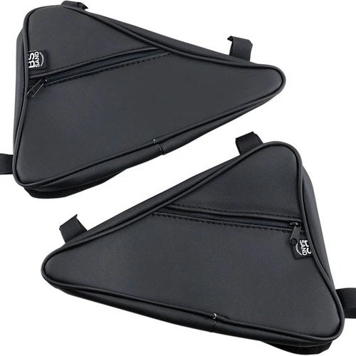 BS Sand Triangular Door Bags Black #YXZSBBLK for Yamaha YXZ1000R 2016-2023