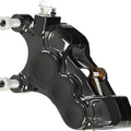 Arlen Ness Tech 6 Piston Front Left Brake Caliper Black 11.8" #02-215