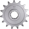 Moose 520 Front Sprocket 15T #26-3132-15CRMO for Suzuki/Kawasaki