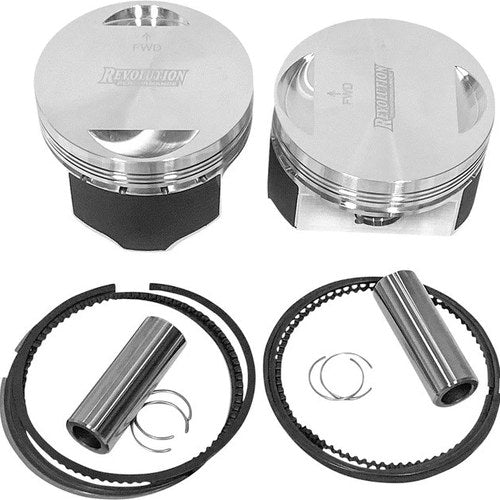 Revolution Performance Big Bore Piston 85" 9.0:1 #RP301-207W Harley Davidson