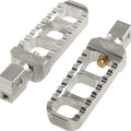 Joker Machine Serrated Narrow Passenger Footpegs Silver #08-61-8 Indian Scout