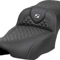 Saddlemen RoadSofa DS Extended Reach Seat Silver Stitch #823-07-20905