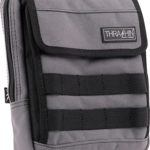 Thrashin Supply Co. Handlebar Bag Slim Gray