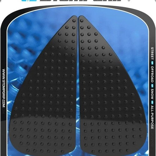 Stomp Volcano Profile Traction Pad Tank Grips Black #55-10-0197B KTM RC 8C