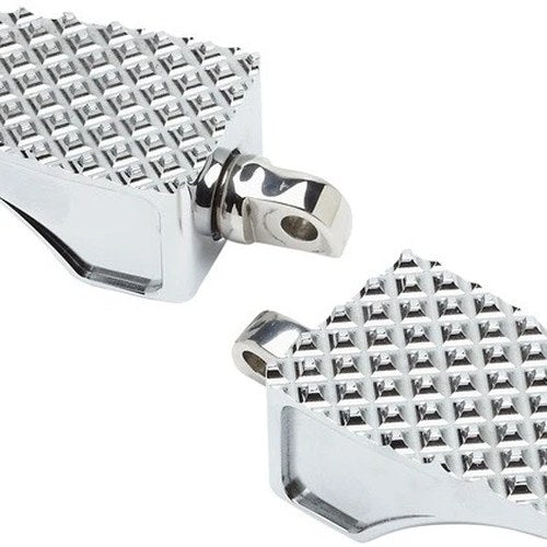 LA Choppers County Line Driver Footpegs Chrome Harley Davidson Softail