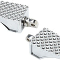 LA Choppers County Line Driver Footpegs Chrome Harley Davidson Softail