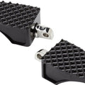 LA Choppers County Line Driver Footpegs Black Harley Davidson Softail