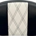 Le Pera Sissy Bar Pad Large GT1/HR1 Black/White