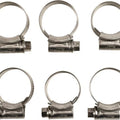 Moose Radiator Hose Clamp Kit #287070 for Kawasaki KX85/KX100/KX112