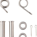 Moose Footpeg Pin and Spring Kit Silver #286992 for Yamaha YZ450F 2023-2024