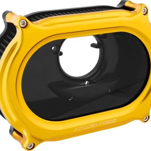 Arlen Ness Stage II Method Air Cleaner Kit Gold #600-259 Harley Davidson
