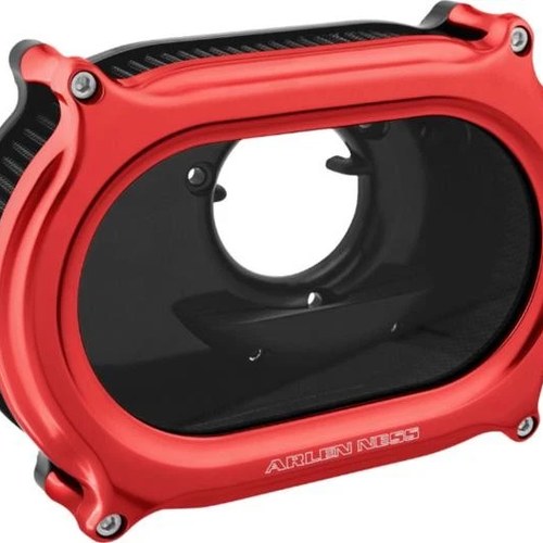 Arlen Ness Stage II Method Air Cleaner Kit Red #600-260 Harley Davidson