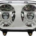 Cyron Lighting Integrated LED Headlight Chrome Harley Davidson Road Glide