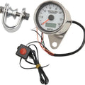 DS Programmable Mini Electronic Speedometer 2.4" Pol w/White Face