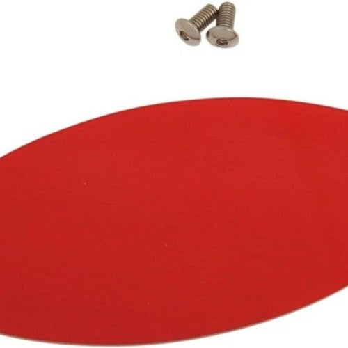 DS Replacement Cat-Eye Lens for License Plate Kits Red
