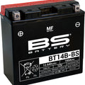 BS Battery Maintenance Free Battery BT14B-BS #300629 for Yamaha/Hyosung