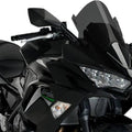Puig 3mm Z Racing Windscreen Dark Smoke 3881F for Kawasaki