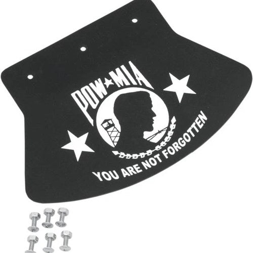 DS Motorcycle Mud Flap Large POW-MIA