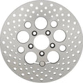 DS Stainless Drilled Brake Rotor Rear Harley Davidson 145220