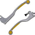 Moose Competition Lever Set Yellow fits Kawasaki/Suzuki DRZ125/KLX125L 2003-2006