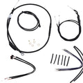 Burly Cable/Line Kit for 12" Jail Bars Black w/o ABS Single Disc B30-1144