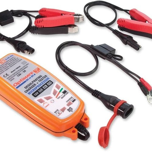 TecMate OptiMate 12V to 12V 2A Battery Charger/Maintainer
