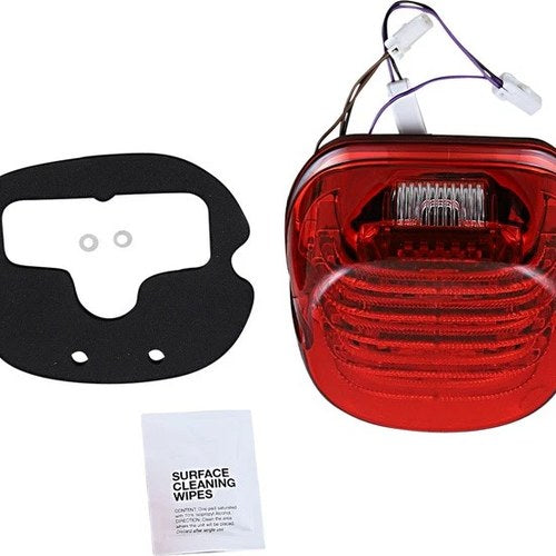 Custom Dynamics ProBeam Low Prof. Taillight w/T/S Top Window Red #PB-TL-INT-TW-R