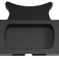 Wild 1 Gauge Relocation Bracket For 1.25" Bars Black #WO540B Harley Davidson