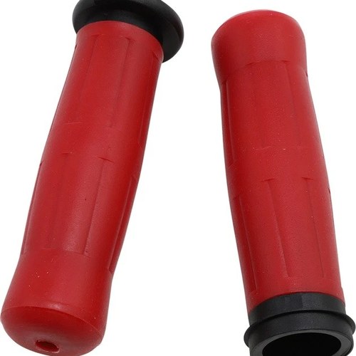 Avon Grips Old School Rubber Grips Red #OLD-69-RED-FLY Harley Davidson