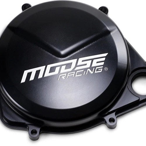 Moose Clutch Cover Black for Kawasaki KX250 4-Stroke/KX250X 4-Stroke 2021-2022