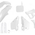 UFO Complete Plastics Kit 91 White #YAKIT297F-999 for Yamaha YZ125 1991