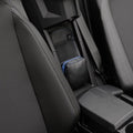 Show Chrome Rear Console Organizer Zippered Black/Blue Stitching #H44-3ZBLUE