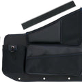 Show Chrome Passenger Console Organizer Black/Blue Stitching #H44-7PBLU Polaris