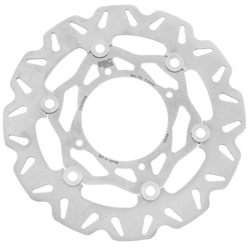Ebc Oversize Carbon-Look Brake Rotor Kit Frt Right #OSX6058 Fits Honda CR 80/85