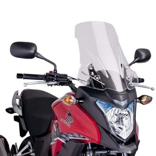 Puig Touring Windscreen Clear #6480W for Honda CB500X/CB500X ABS 2013-2015