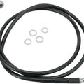 DS Vinyl Brake Line Kit Non-ABS Front +4" Harley Fxdwg Dyna Wide Glide 10-16