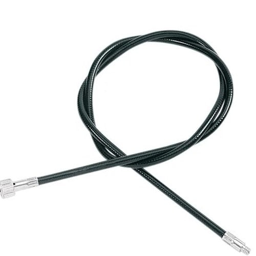 Drag Specialties Black Vinyl Front-Wheel Drive Speedometer Cable #173698