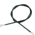 Drag Specialties Black Vinyl Front-Wheel Drive Speedometer Cable #173698