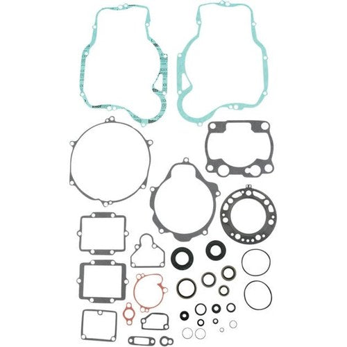 Moose Complete Gasket Set with Oil Seals Fits Kawasaki KX 250 1997-2003