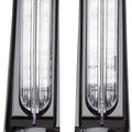 Ciro Filler Panel Fascia Lights Black/Amber #40047 Harley Davidson