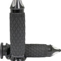 Avon Grips Diamond Contour Spike Grips Black #DIA-65-AN-SPIKE Harley Davidson